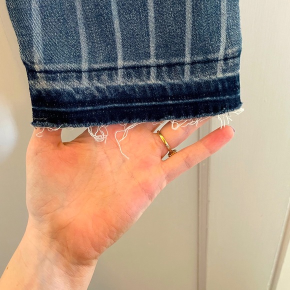 NEW Express Ankle Leggings, Mid-Rise Pinstripe Stretch Jeans - Picture 8 of 13